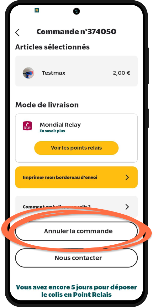 Comment annuler ou modifier ma commande ?